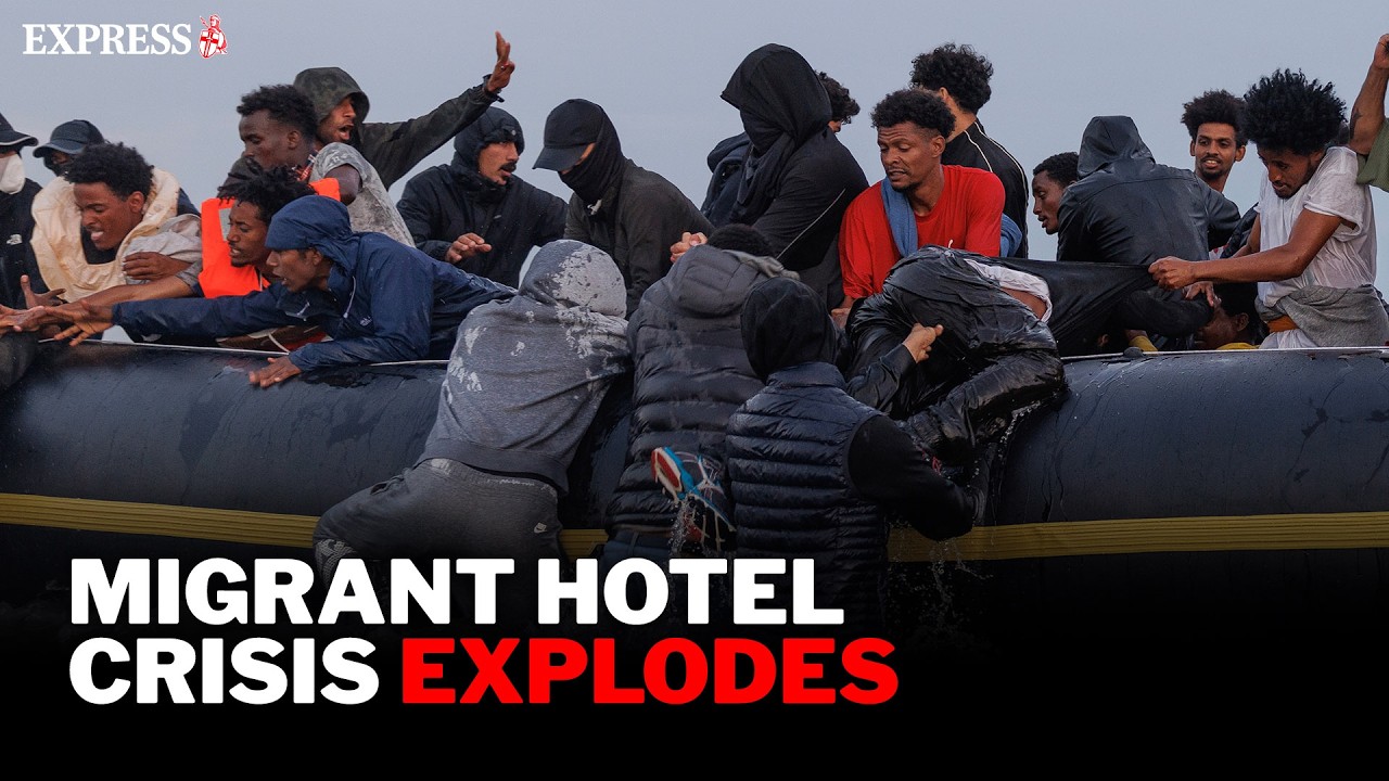 Migrant hotel CRISIS exposed as the number living in taxpayer-funded rooms SURGES