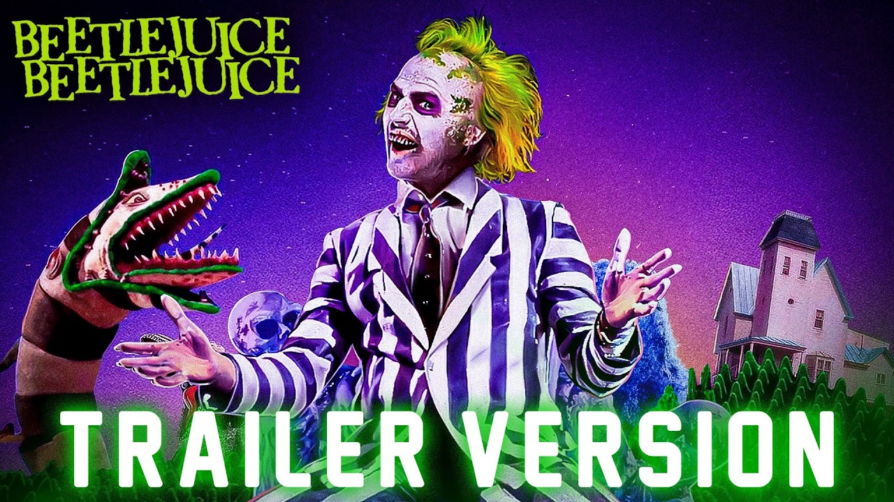 Day-O (The Banana Boat Song) - Beetlejuice Beetlejuice | ATMOSPHERIC TRAILER VERSION