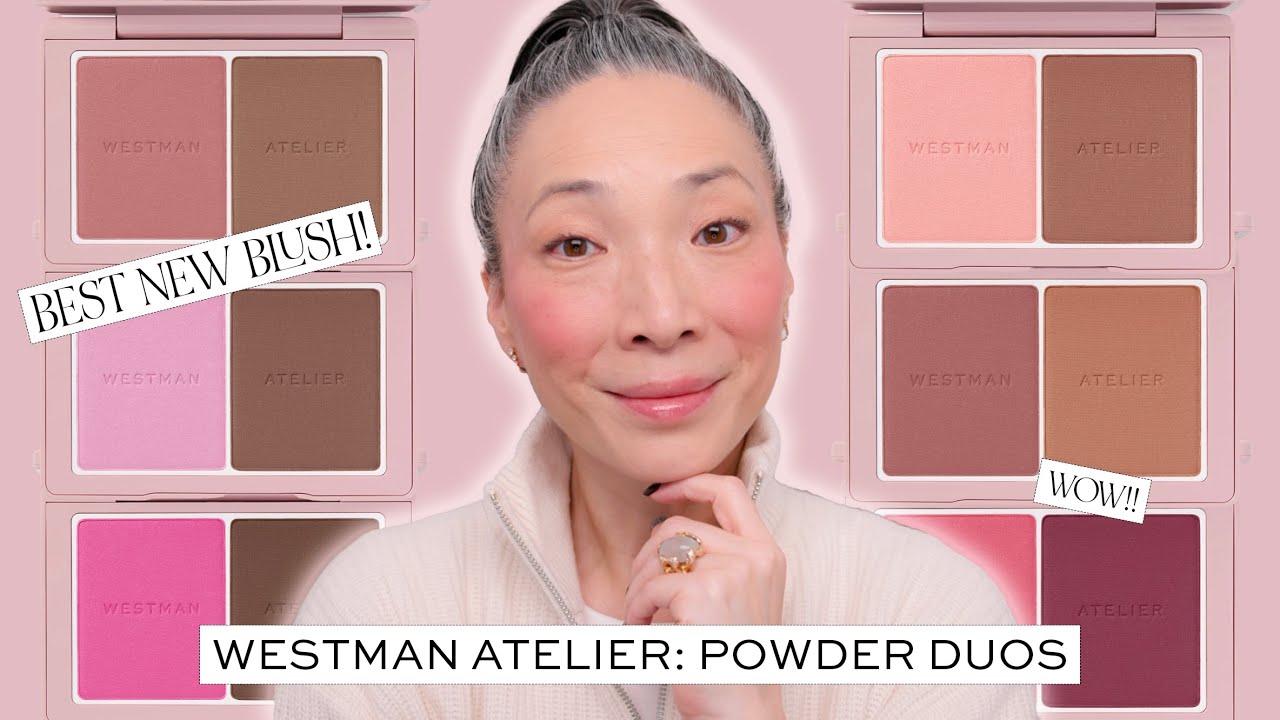 NEW! WESTMAN ATELIER POWDER DUOS - ALL SIX SWATCHED AND APPLIED!