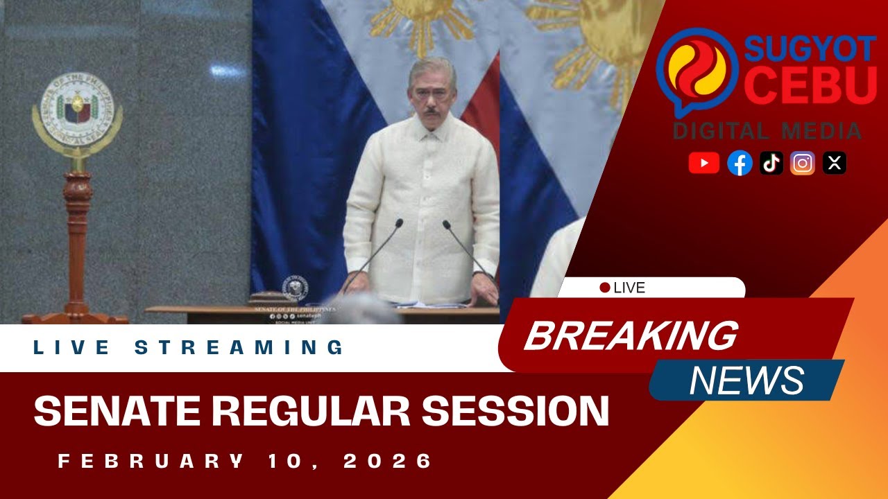 🔴LIVE:  LIVE: Senate regular session  | Feb 10