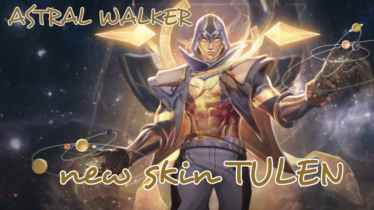 New skin TULEN gold astral walker AOV (ARENA OF VALOR)