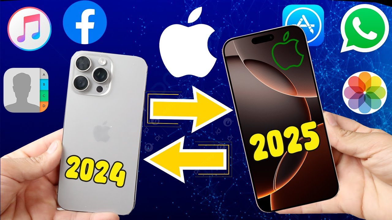 Cómo PASAR o TRANSFERIR DATOS de iPhone a iPhone 📱 en 2025 📱La manera más rapida