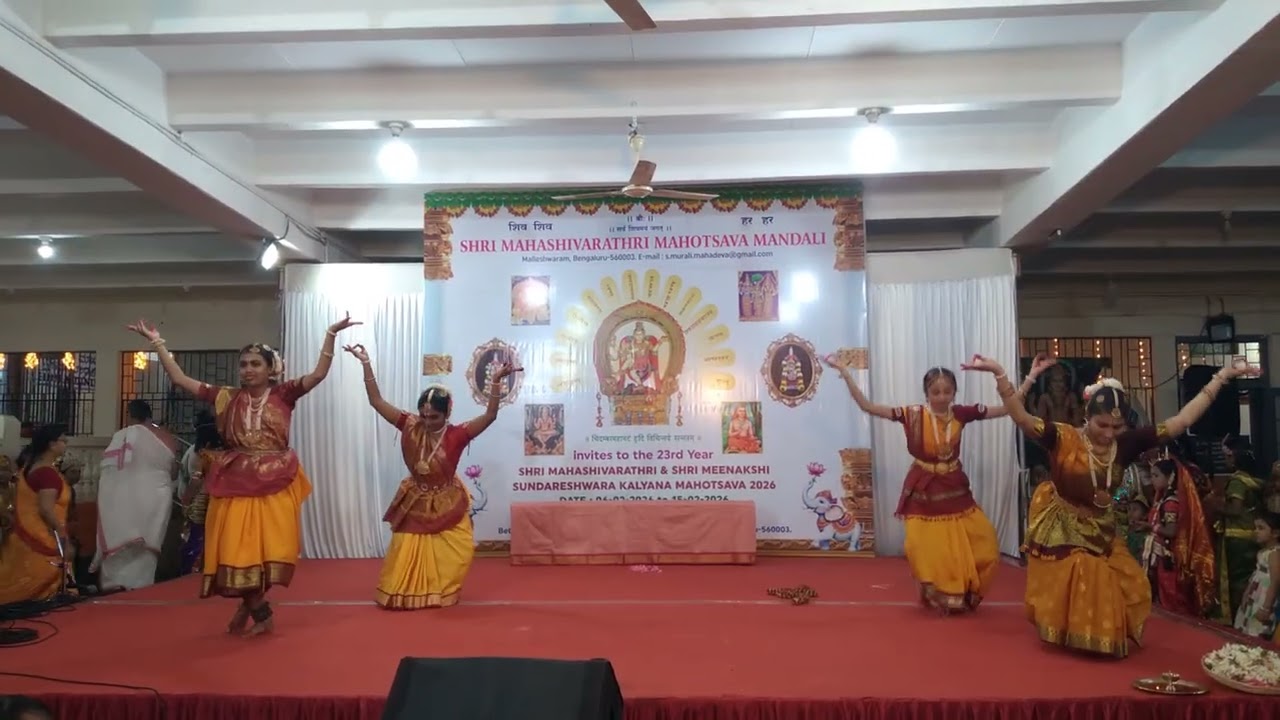 Geeta Govinda Sanskrita Sangha - Maha Shivaratri 2026 Feb, Blr Mvm 10th cross, Rochishmati,  Mangala