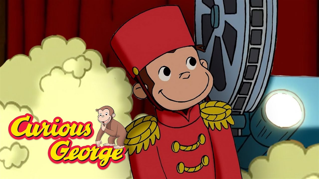 George the Movie Monkey! 🐵 Curious George 🐵 Kids Cartoon 🐵 Kids Movies