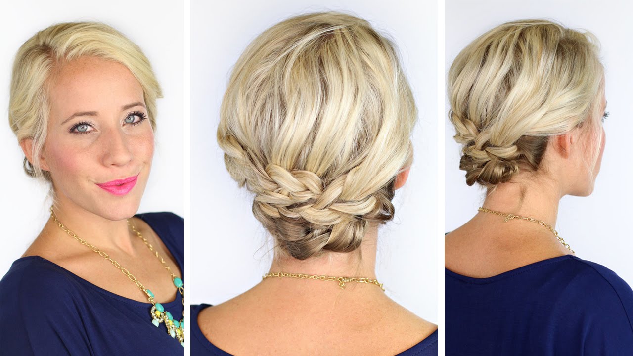 Bohemian Braids for short hair | DIY