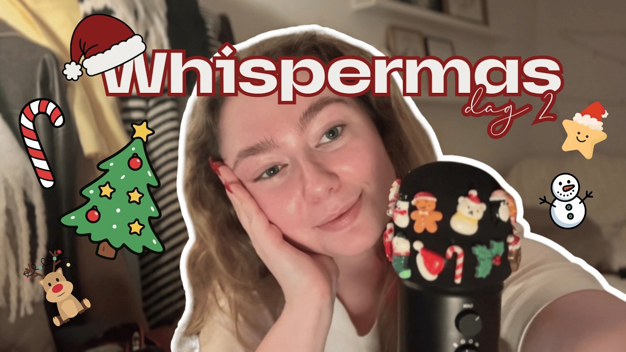 ASMR Whispermas 2 | Christmas Mic (scratching & tapping) 🎄