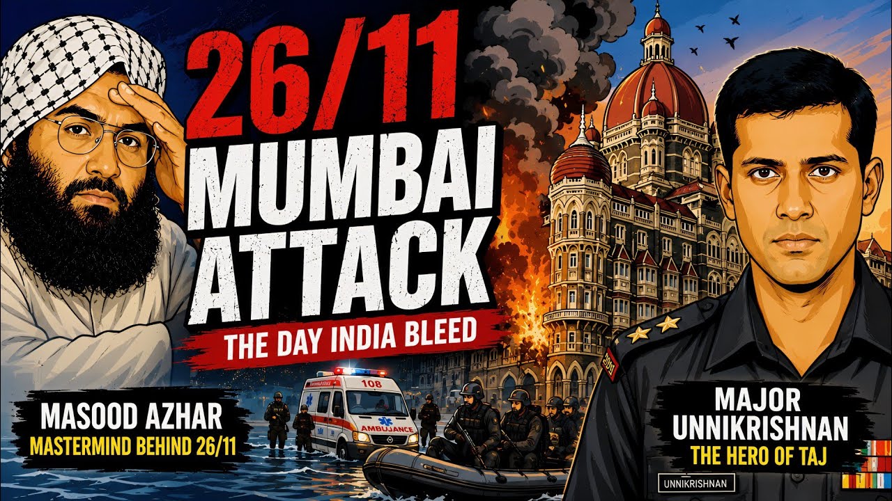 😱कौन था असली Mastermind? 26/11 Attack (3D Animation)| @Kulpreetsinghofficial  #documentary