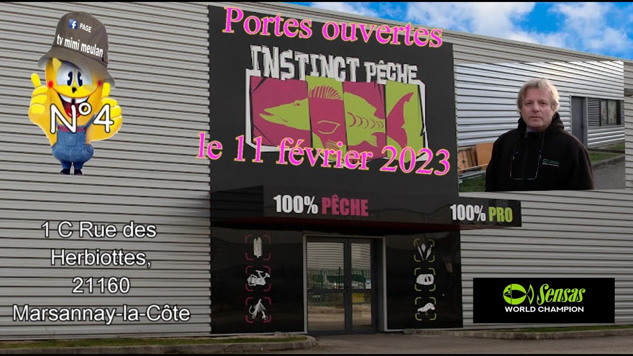 N° 4  # les Secrets de Gilles Caudin à la porte ouverte chez Instinct Pêche à Dijon