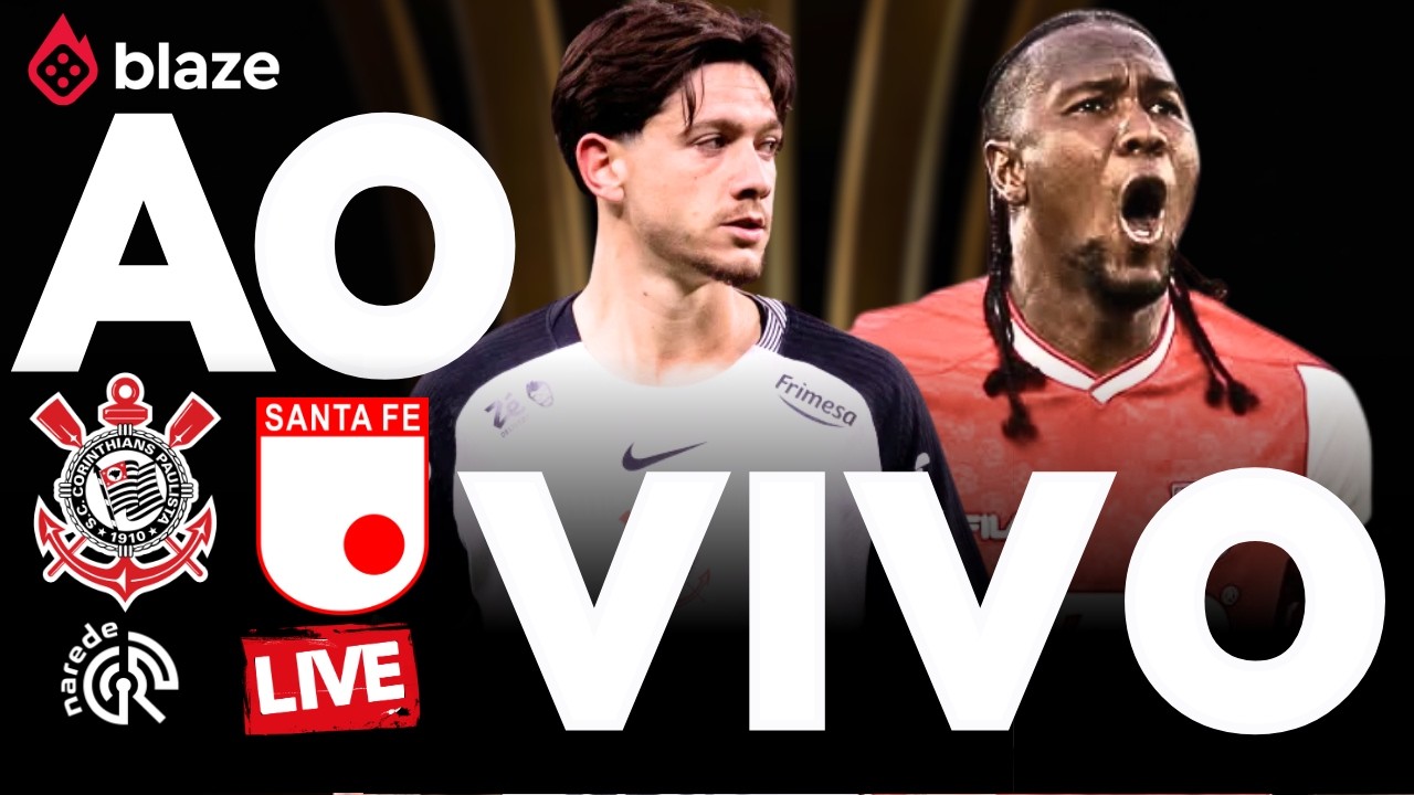 CORINTHIANS X SANTA F&Eacute; AO VIVO 🔴 HOJE | JOGO AO VIVO AGORA | LIBERTADORES 2026
