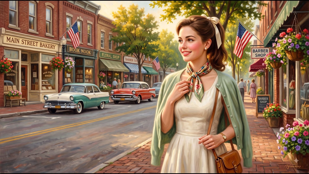 A Peaceful Summer Morning in Vermont, 1958 | Relaxing Vintage Americana Music