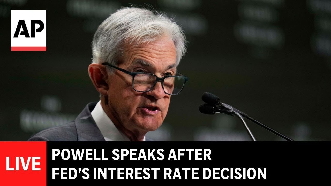 LIVE: Fed Chair Jerome Powell press conference after interest rate decision