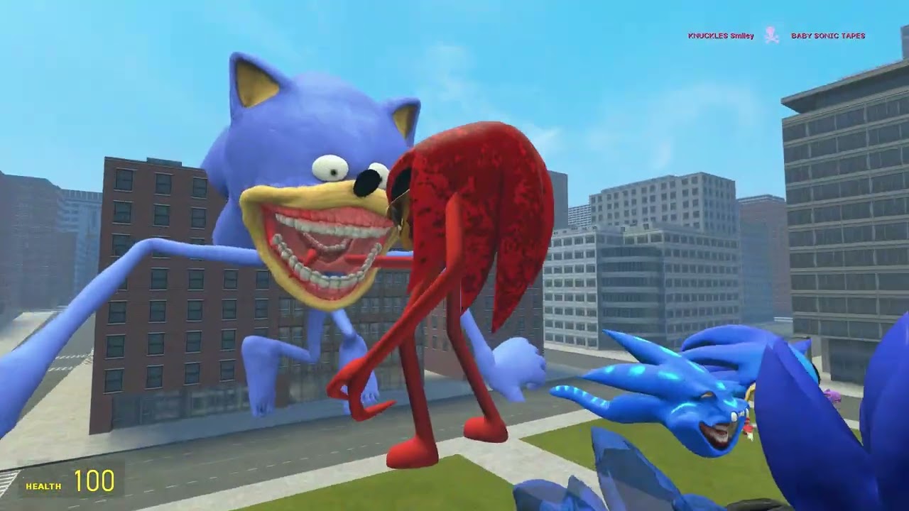 I FOUND NEW SONIC KNUCKLES SMILEY vs SHIN SONIC TAPES! THIS LOVE STORY MAKES NO SENSE! In GMod!