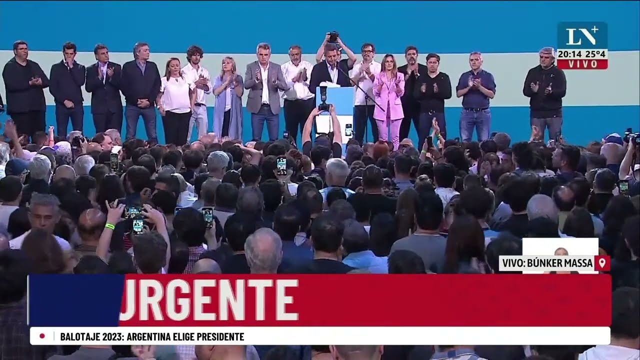 Milei es el presidente electo al vencer a Massa, que reconoció la derrota sin datos oficiales