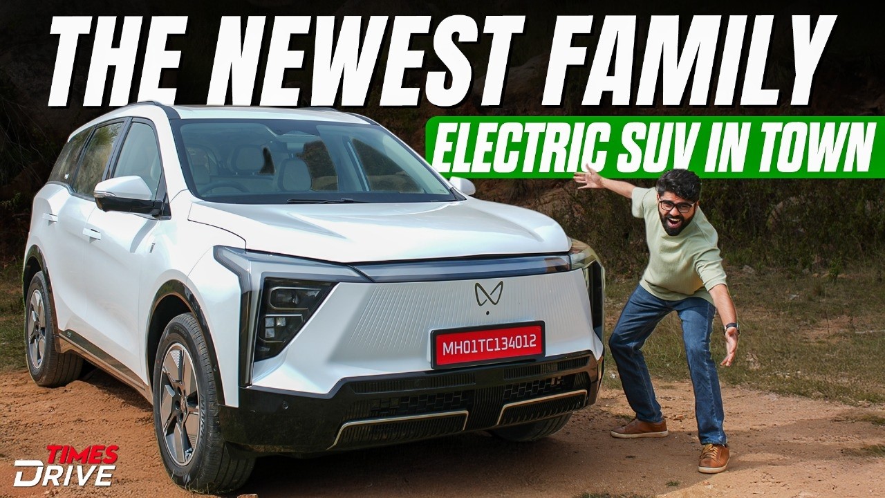 Mahindra XEV9S First Drive Review | The Newest Family Electric SUV in Town | Times Drive