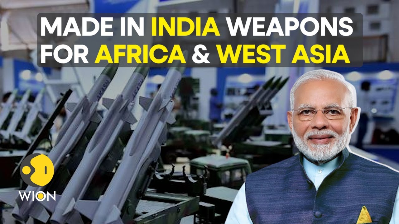 What is India's new plan to boost exports of MADE IN INDIA weapons to Africa, West Asia? | WION