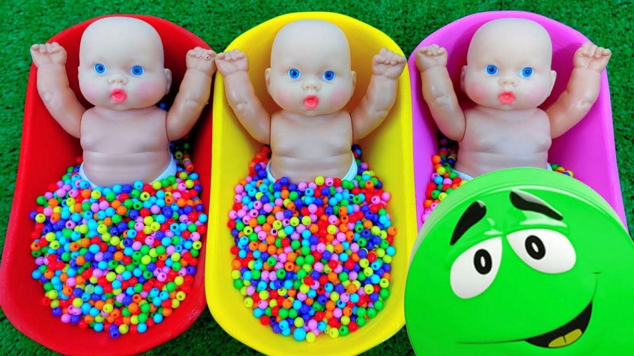 Satisfying ASMR | Magic Bathtubs Rainbow Kinetic Sand M&M’s & Skittles Candy Mixing (New) 2026