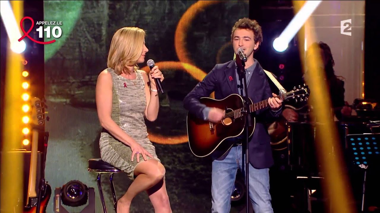 Renan Luce ft. Laurence Ferrari - La lettre (Toute la télé chante pour le Sidaction)  HD