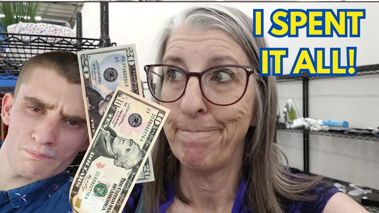 I'M SPENDING MY LAST $30 At The Swap Meet in Las Vegas - Thrift With Me