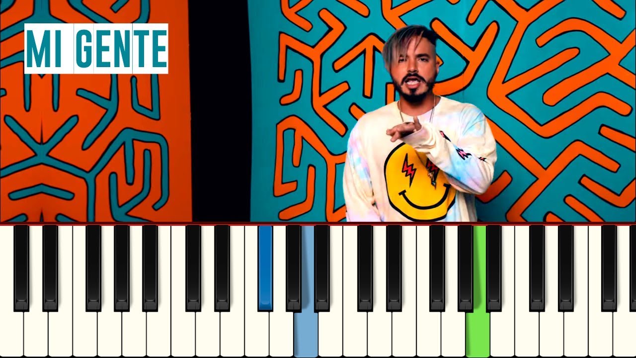 J Balvin, Willy William   Mi Gente  - Piano tutorial - Master Teclas