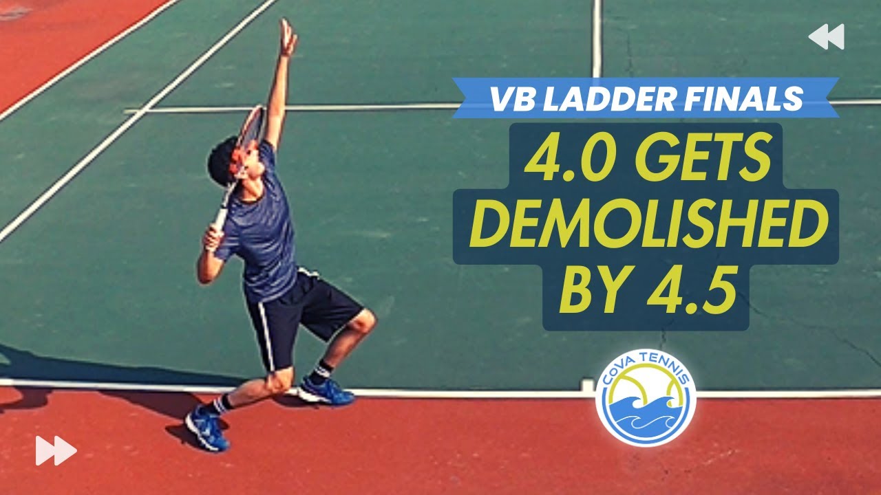 USTA 4.0 VS 4.5 | Finals Match of VB Ladder League | CoVA Tennis