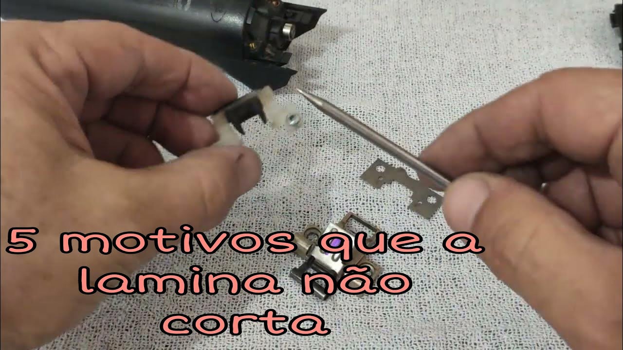 Lâmina de tosa afiada, mas não corta (5 motivos)
