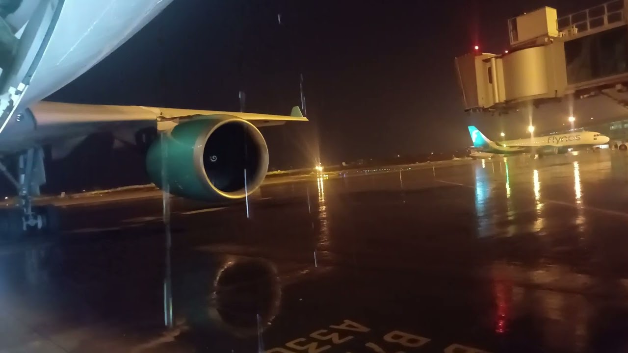 Rain at Airport #islamabad #rain #aeroplane #aviation