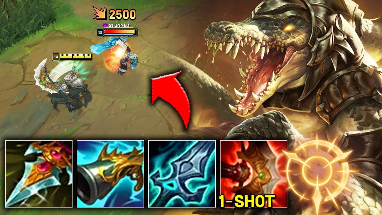 Renekton but I can one shot tanks with this build (empowered W deals 2500 damage)