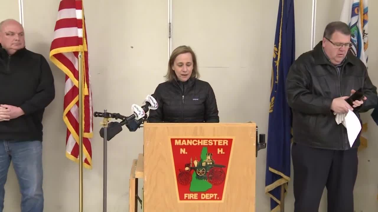 Full video: Manchester officials announce school will be closed for two weeks