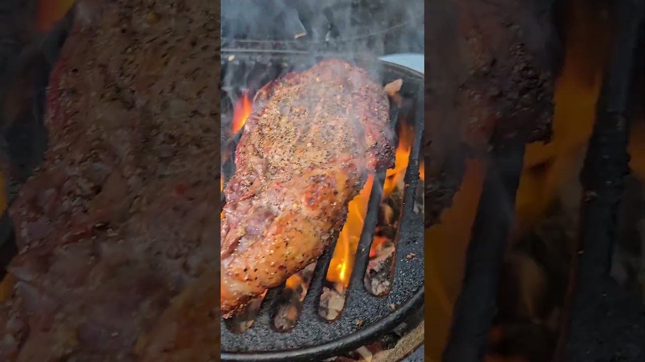 Prime Ribeye Steak reverse seared. #smokeywoods #chupacabra #pkgo