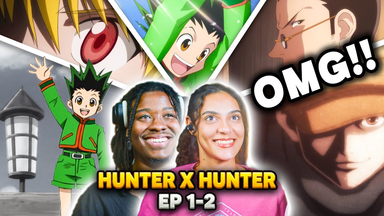 BETTER THAN ONE PIECE?! | Hunter x Hunter Episode 1 & 2 REACTION! | ANOTHER ADVENTURE