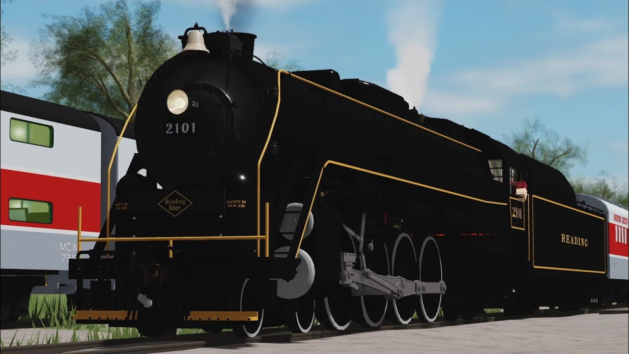 Roblox | Reading T1 #2101 on operation in Monon Creek & Western Indiana