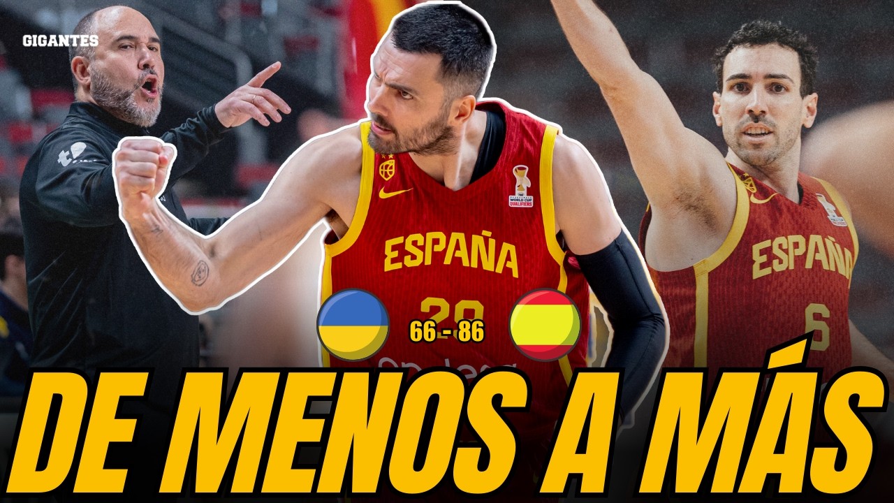 ESPAÑA SACA MÚSCULO ANTE UCRANIA EN LAS VENTANAS FIBA