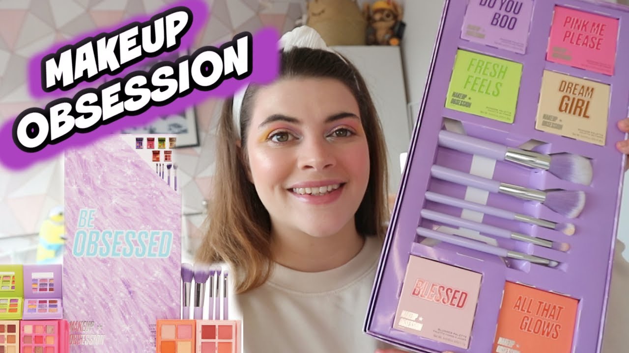 UNBOXING AND TESTING OUT BE OBSESSED MAKEUP VAULT!! - MAKEUP OBSESSION
