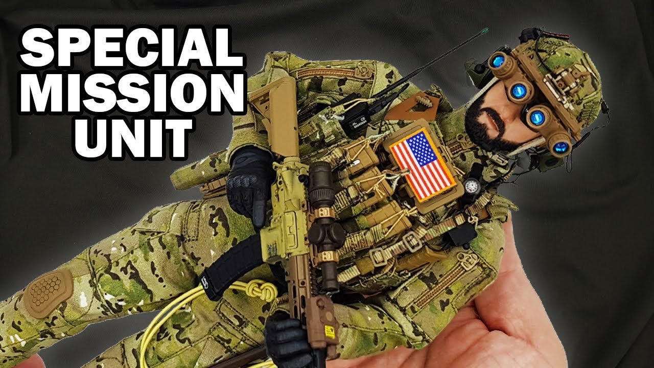 US Special Mission Unit special forces operator action figure