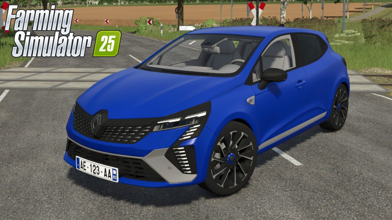 FS25 - Renault Clio Esprit Alpine - NEW CAR MOD for Farming Simulator 2025 ROLEPLAY | FS25 GAMEPLAY