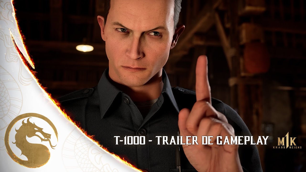 Mortal Kombat 1: Reina o Kaos &ndash; Trailer oficial de gameplay do T-1000