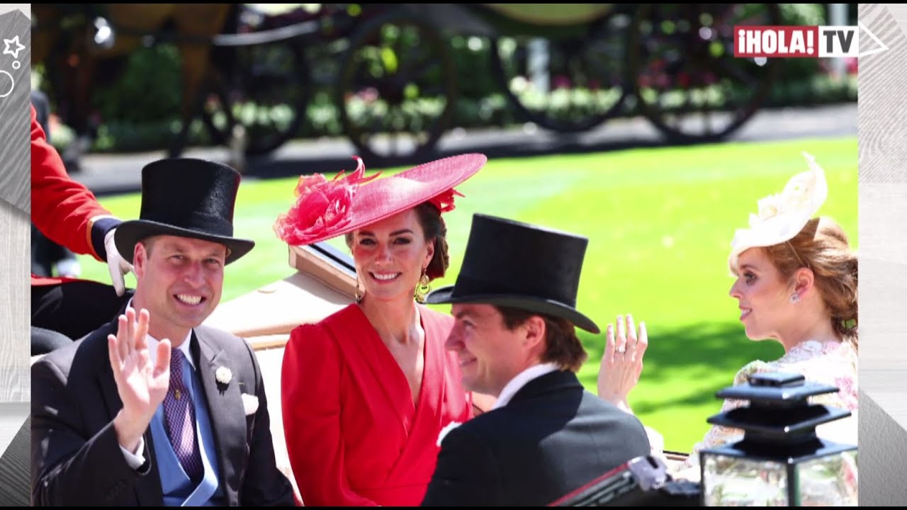 Kate y Guillermo de Gales asistieron al cuarto día de Royal Ascot 2023 | ¡HOLA! TV