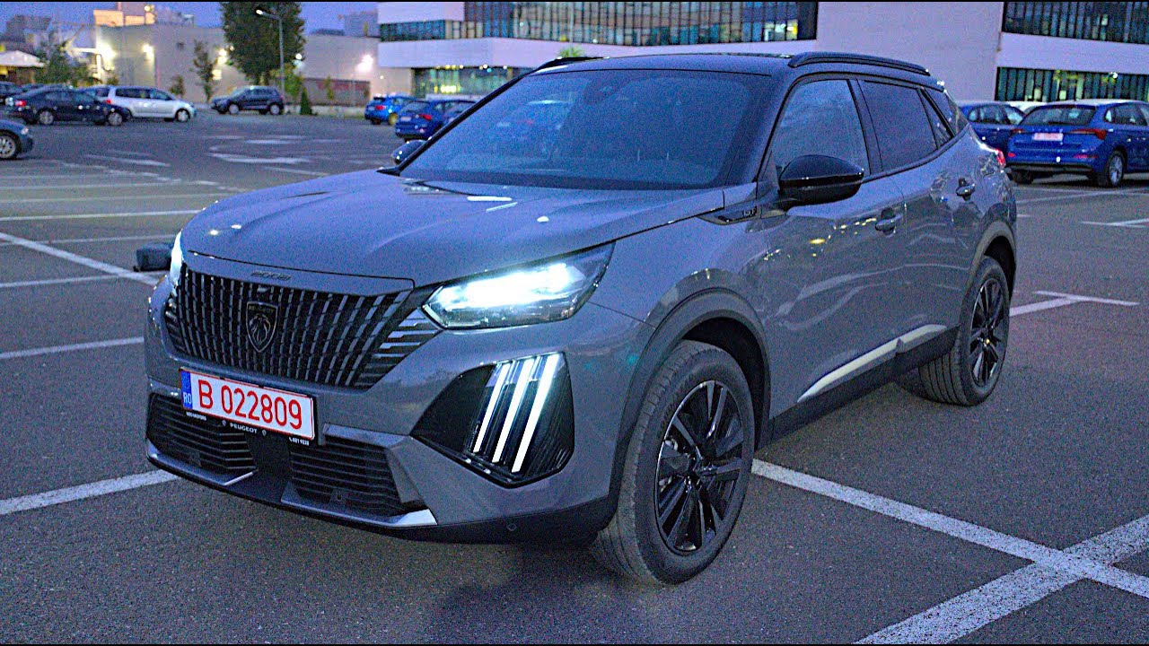 Новый Peugeot 2008 Night Lights Интерьер Экстерьер