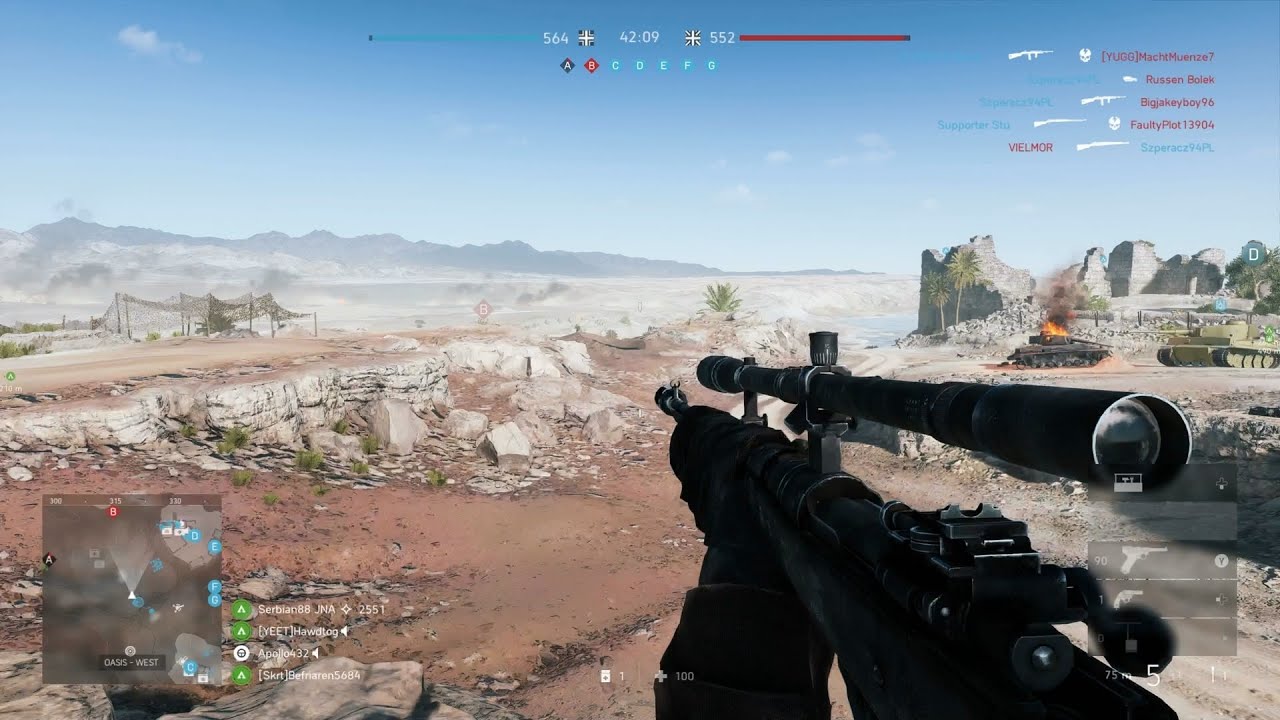 Battlefield 5: Conquest Gameplay (No Commentary)