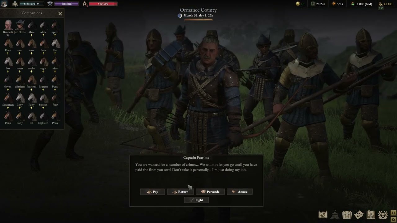 Wartales | Endgame | Crossbowman NERF justified?