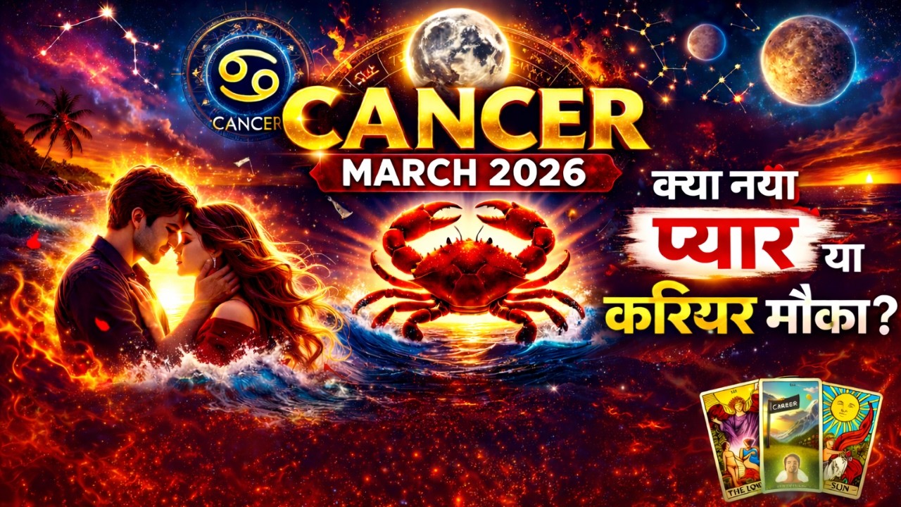 ♋ Cancer March 2026 – Kya Love Life Ya Career Me Bada Change? 🔥 Complete Prediction | Kark Rashi