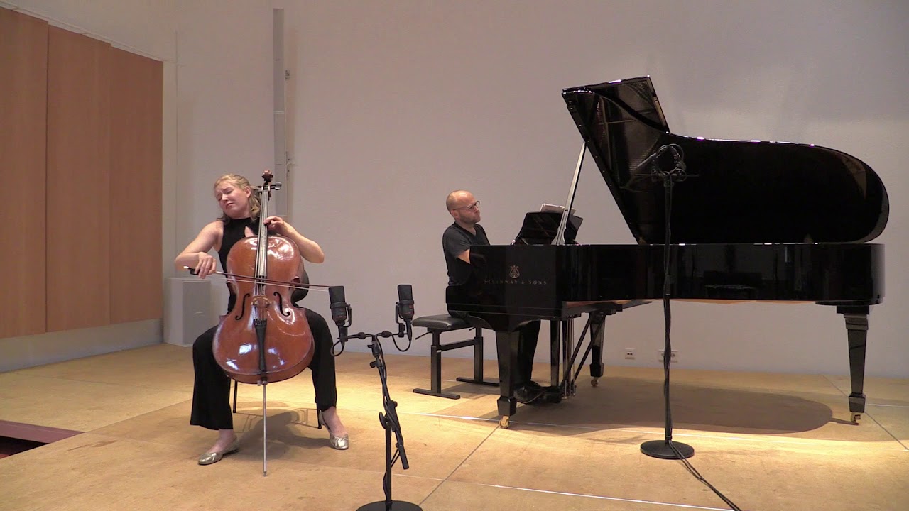 Brahms Sonata in E Minor Op. 38 - Anouchka Hack & Jonathan Ware