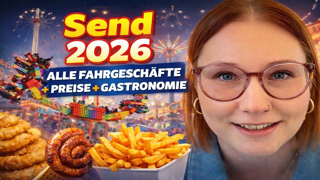 SEND 2026 / Kirmes Münster / Alle Fahrgeschäfte + Preise + Gastronomie / Vlog / Parken / Infos / Eis