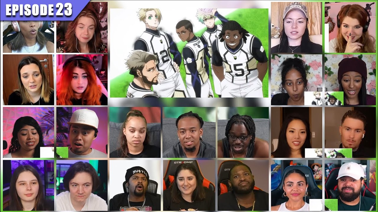 [Full Episode] Blue Lock Episode 23 Reaction Mashup | ブルーロック