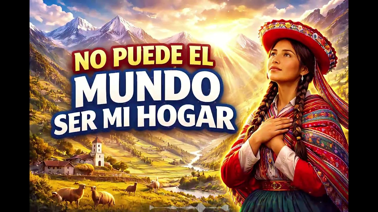 NO PUEDE EL MUNDO SER MI HOGAR 🙏 | Gospel Andino de Esperanza y Fe