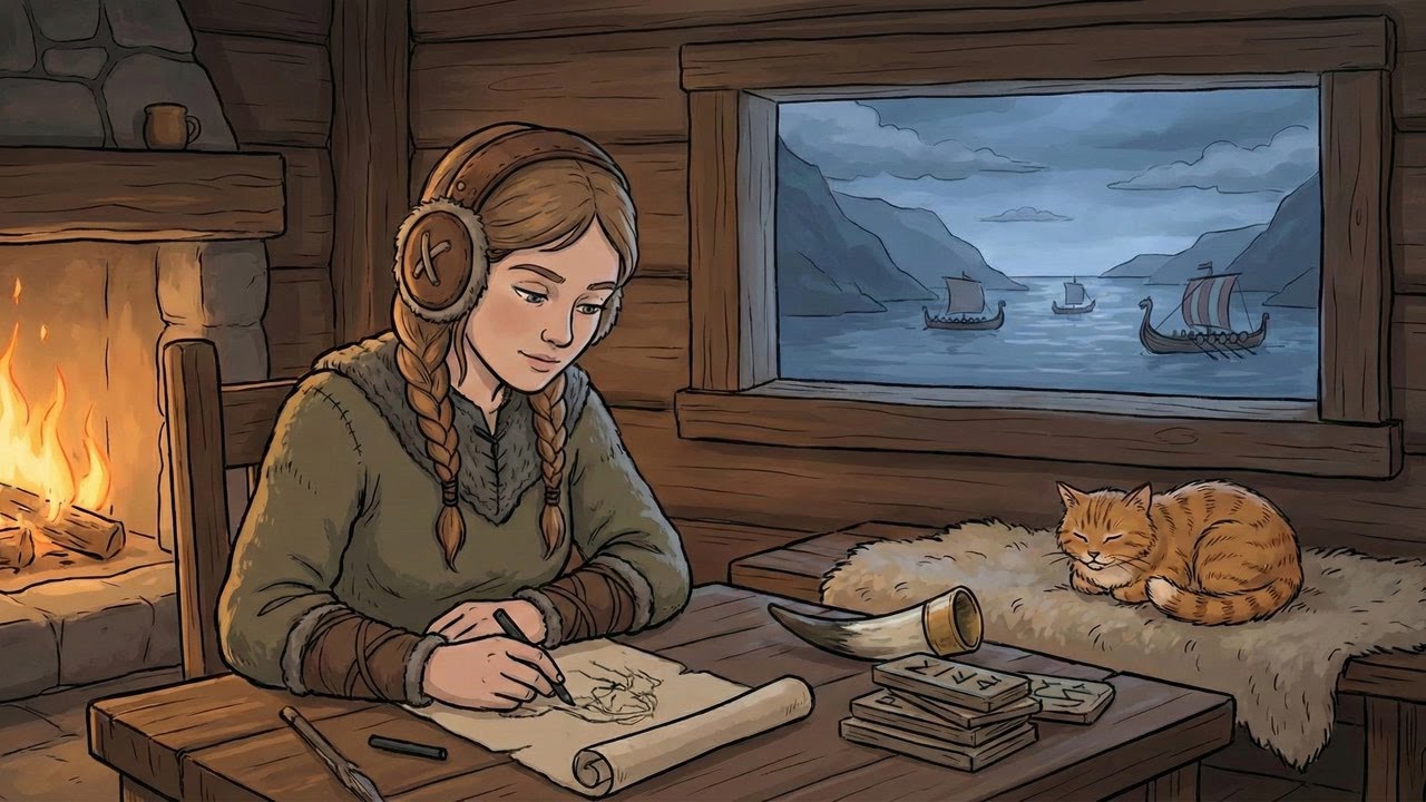 Nordic/Viking Focus — Deep Work & Calm Concentration (No Lyrics)