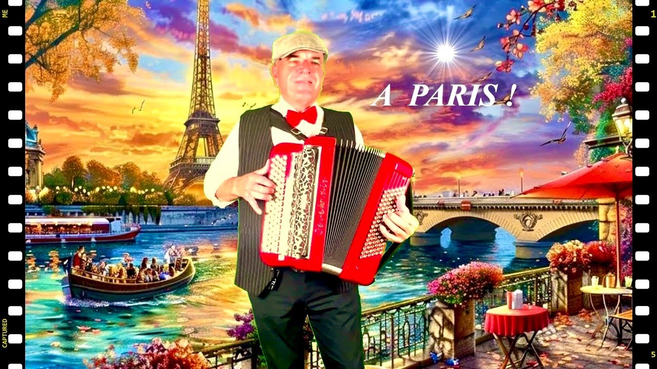 « A Paris », une magnifique valse musette à l’accordéon #accordeon  #musette #frenchmusic #danse 