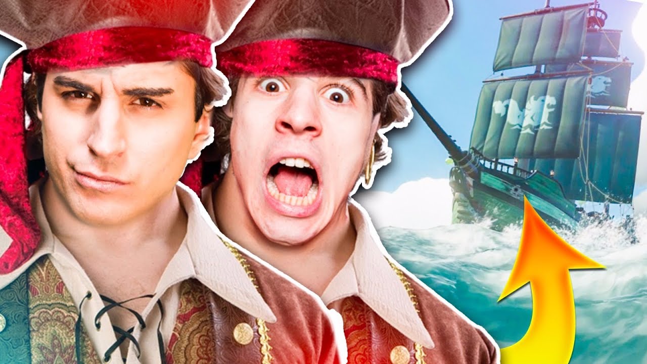 ABBIAMO AFFONDATO UN SACCO DI GALEONI! Sea of Thieves #2 w/Favij