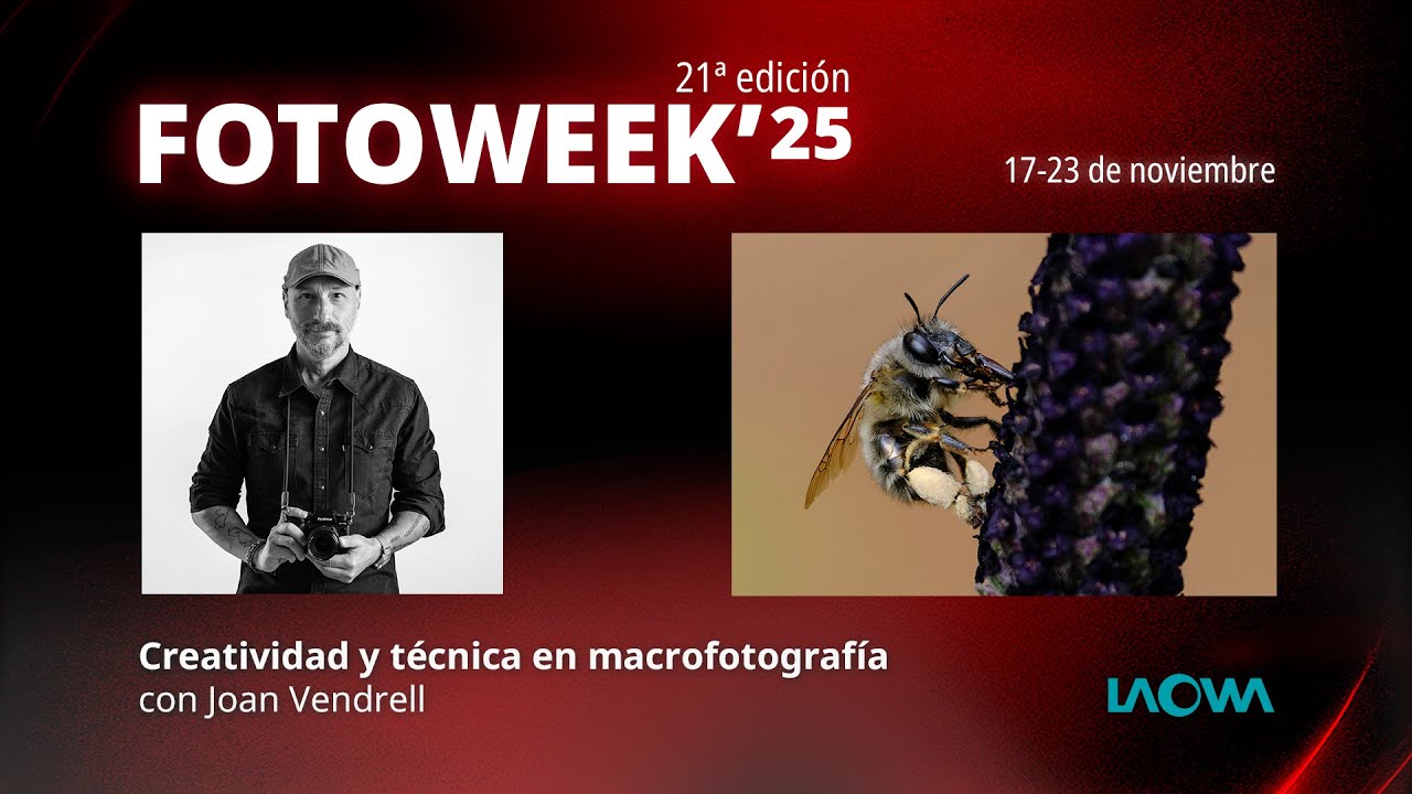 Creatividad y técnica en macrofotografía con Joan Vendrell