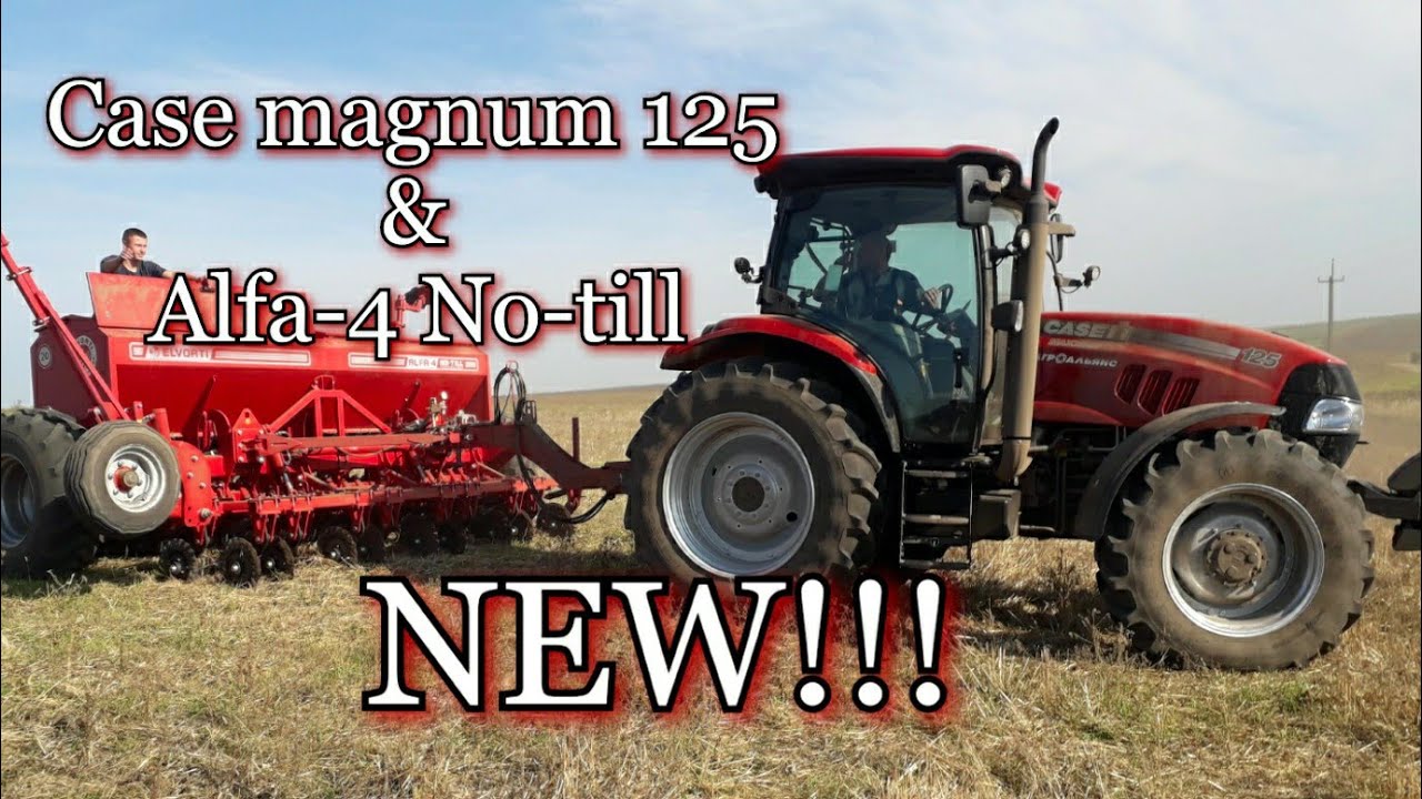 Новий трактор!!! Посів озимої пшениці по Mini-till/No-till